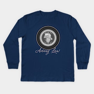 AviaryLaw Seal Kids Long Sleeve T-Shirt